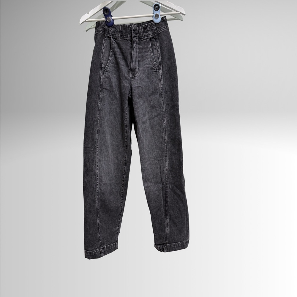 Madewell Women's Straight Leg Jeans - Dark Gray